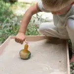 GRAPAT - Flowing yellow bird - Jucarie titirez si echilibru bebe
