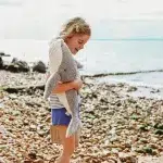 Balena de plus anticolici din bumbac si lana organica – mare – Senger - imagine 2