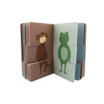 35-625 - Carte bebelusi flip-flap, din carton FSC - Trixie Baby
