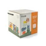 35-651 - Cuburi de stivuit cu animale, obiecte si cifre - Trixie Baby