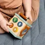 Cub activitati bebelusi din lemn FSC, mic - Trixie Baby - imagine 2