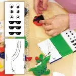 BMC240 - Plastilina non-toxica din ceara naturala de albine - Medenka
