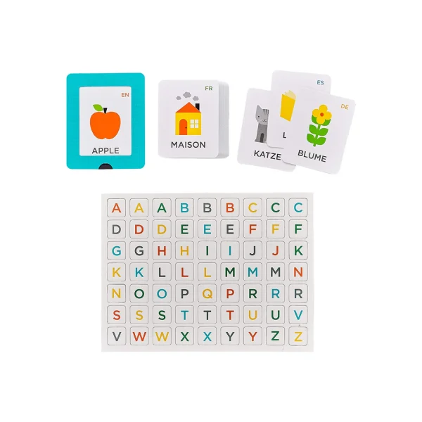 PTC504 - Set magnetic alfabet - Play and Learn - Petit Collage