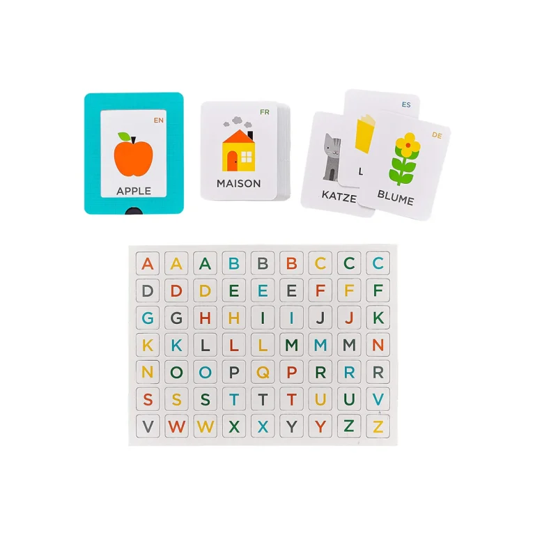 PTC504 - Set magnetic alfabet - Play and Learn - Petit Collage