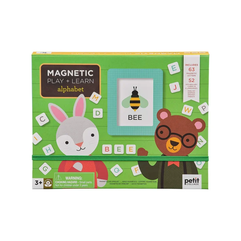PTC504 - Set magnetic alfabet - Play and Learn - Petit Collage