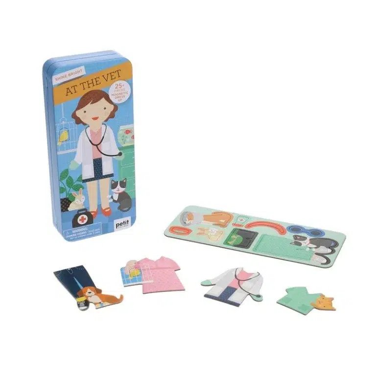 PTC631 - Set magnetic la veterinar - Petit Collage