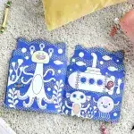 Carte de colorat cu stickere - monstri - Petit Collage - imagine 2